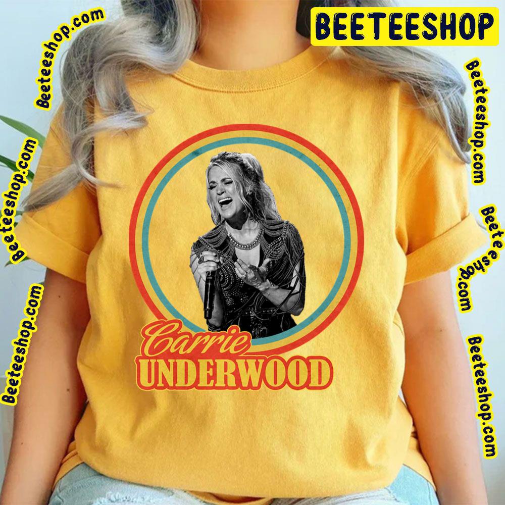 Retro Circle Carrie Underwood Trending Unisex T-Shirt Retro Circle Carrie Underwood Trending Unisex T-Shirt
