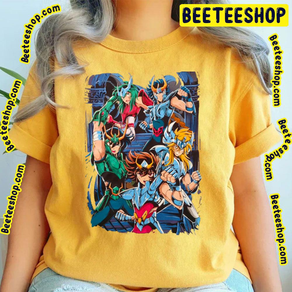 Retro Color Saint Seiya Trending Unisex T-Shirt Retro Color Saint Seiya Trending Unisex T-Shirt