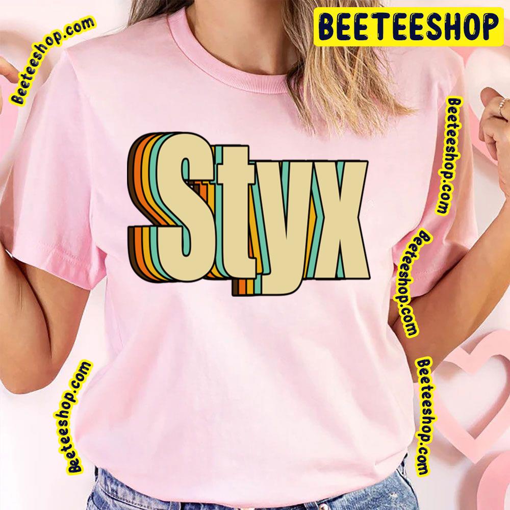 Retro Color Styx Logo Trending Unisex T-Shirt Retro Color Styx Logo Trending Unisex T-Shirt
