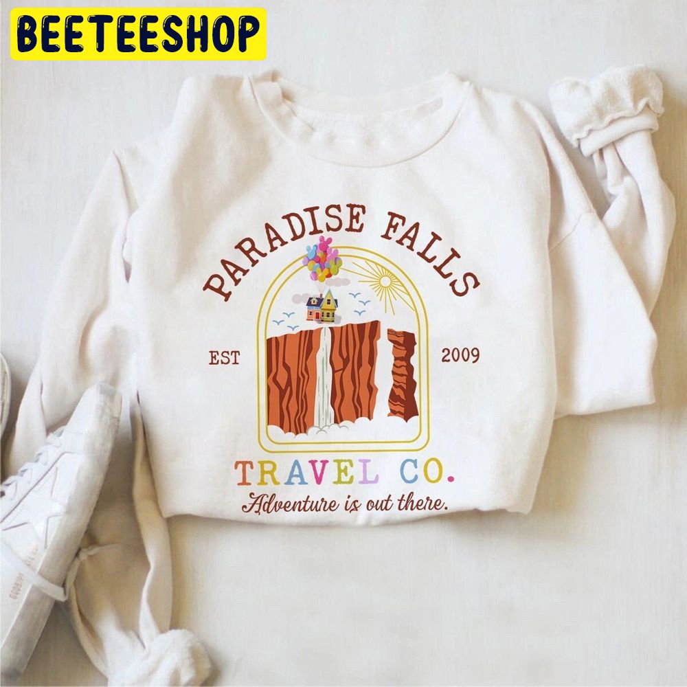 Retro Disney Up Paradise Falls Est 2009 Travel Co Adventure Is Trending Unisex T-Shirt Retro Disney Up Paradise Falls Est 2009 Travel Co Adventure Is Trending Unisex T-Shirt