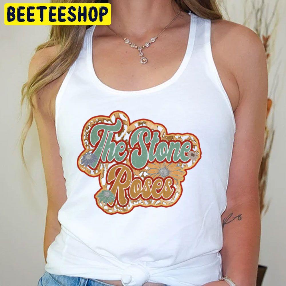 Retro Flowers Beautiful The Stone Roses Trending Unisex T-Shirt Retro Flowers Beautiful The Stone Roses Trending Unisex T-Shirt