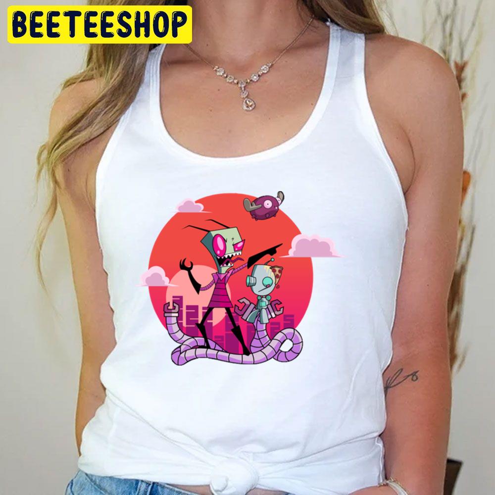 Retro Moon Invader Zim Trending Unisex T-Shirt Retro Moon Invader Zim Trending Unisex T-Shirt