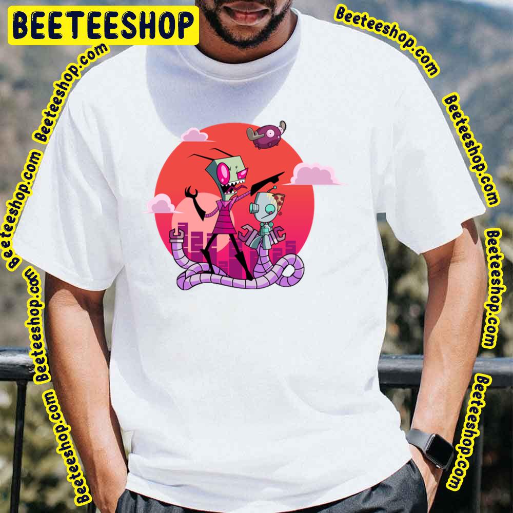 Retro Moon Invader Zim Trending Unisex T-Shirt Retro Moon Invader Zim Trending Unisex T-Shirt