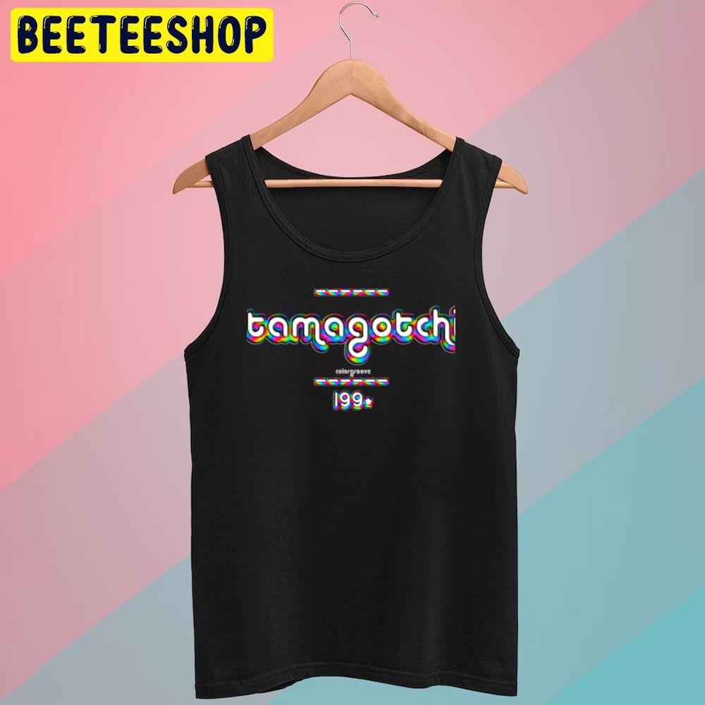 Retro Rainbow Tamagotchi Trending Unisex T-Shirt Retro Rainbow Tamagotchi Trending Unisex T-Shirt