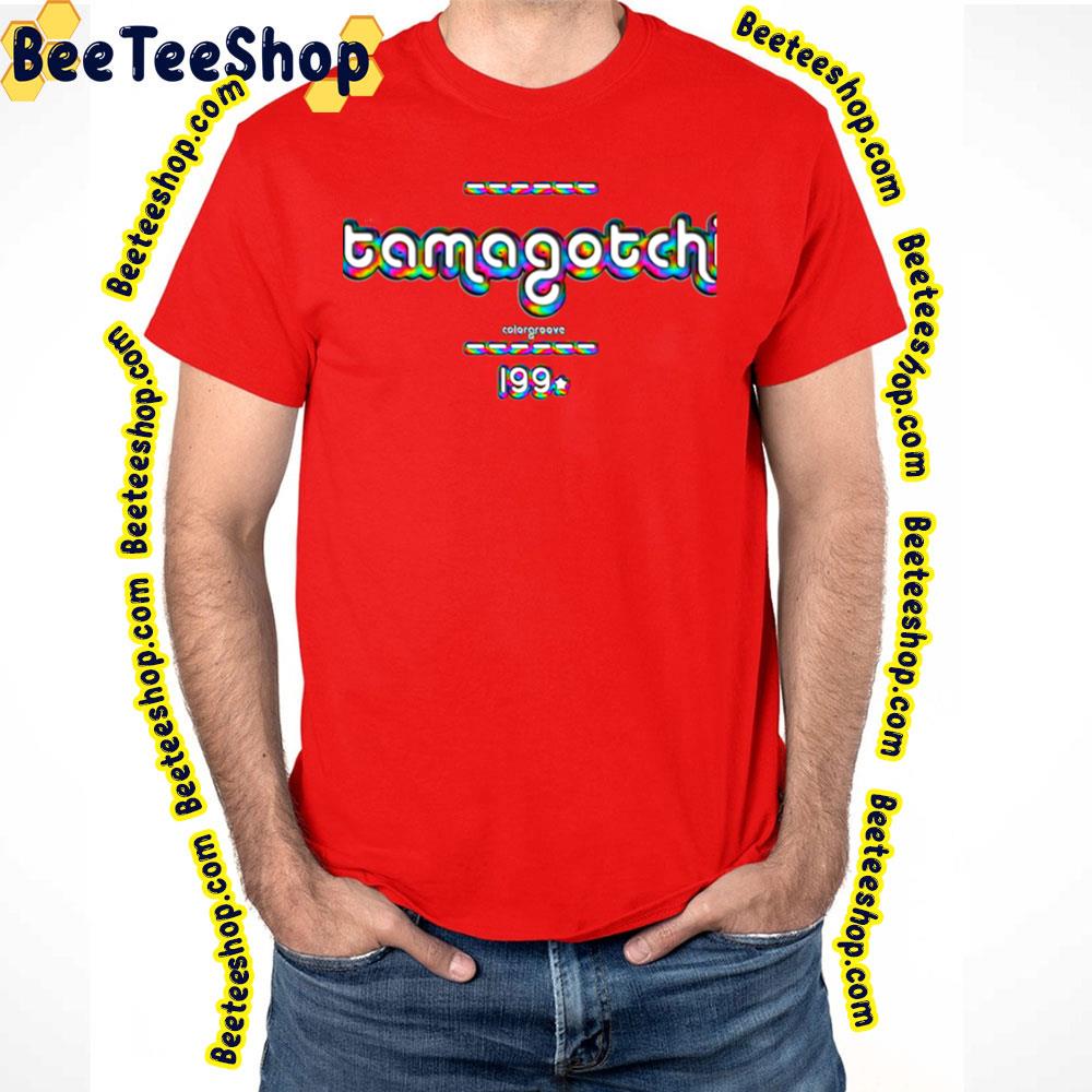 Retro Rainbow Tamagotchi Trending Unisex T-Shirt Retro Rainbow Tamagotchi Trending Unisex T-Shirt