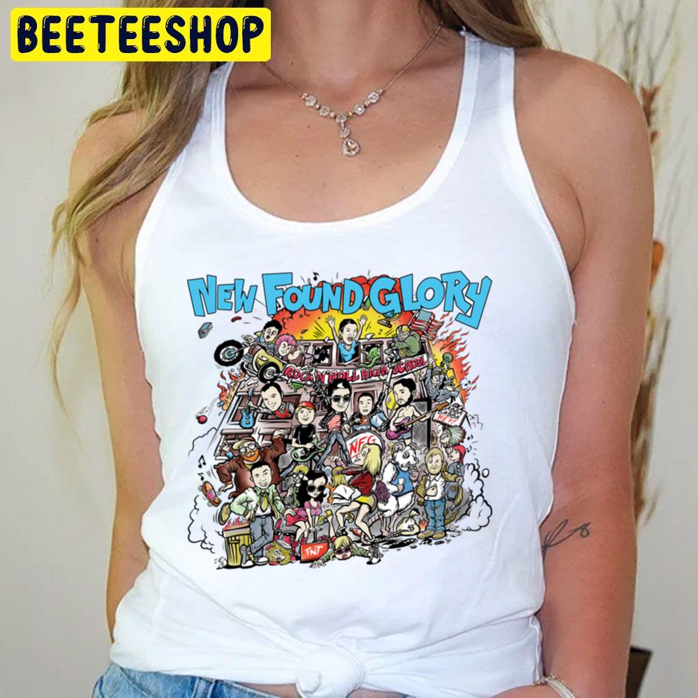 Rock Roll High School New Found Glory Trending Unisex T-Shirt Rock Roll High School New Found Glory Trending Unisex T-Shirt