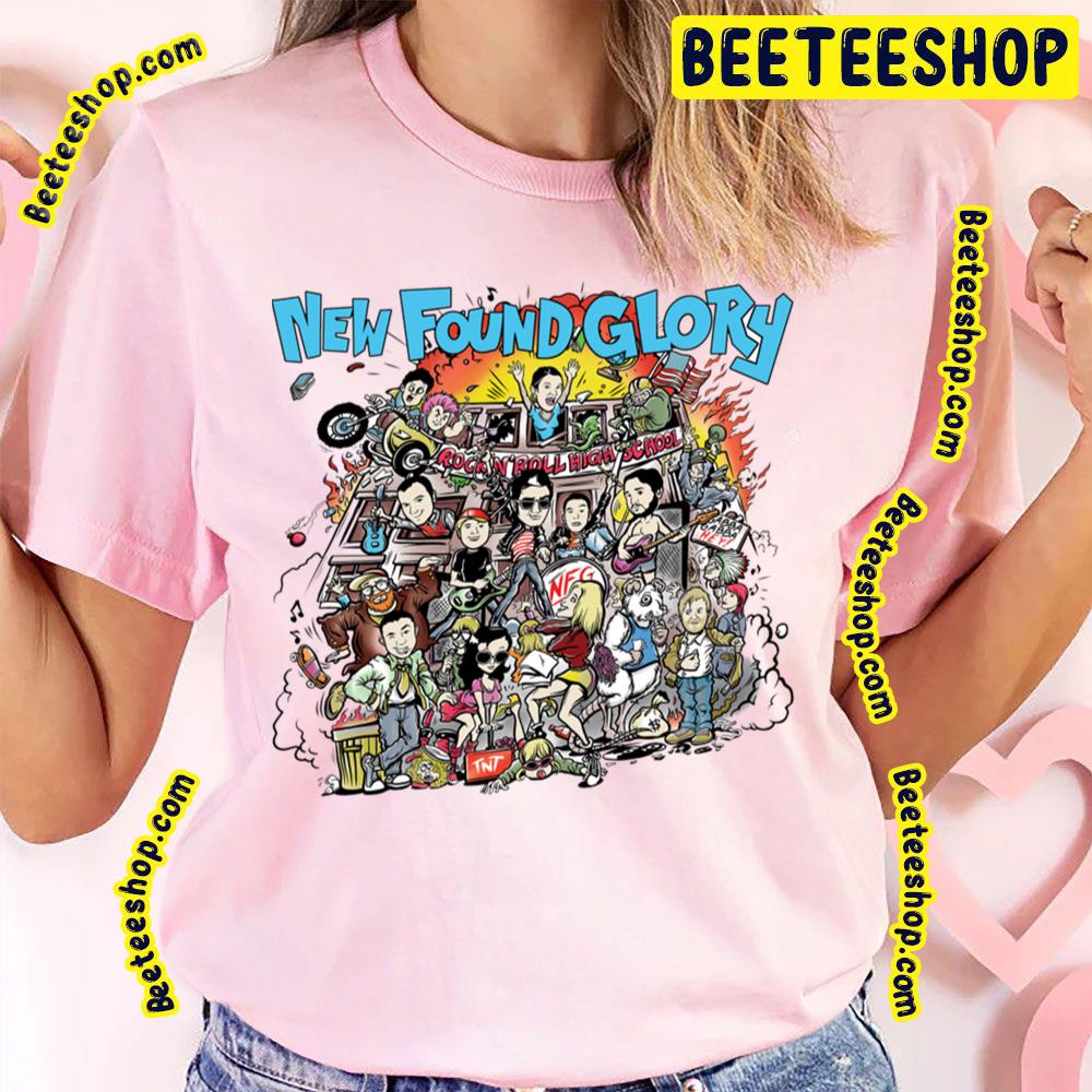 Rock Roll High School New Found Glory Trending Unisex T-Shirt Rock Roll High School New Found Glory Trending Unisex T-Shirt
