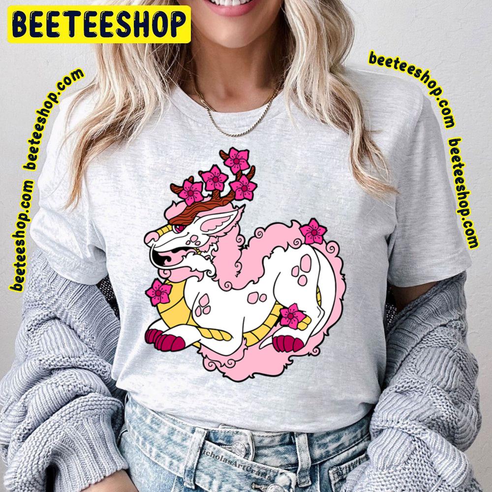 Sakura Dragon Pink Trending Unisex T-Shirt Sakura Dragon Pink Trending Unisex T-Shirt