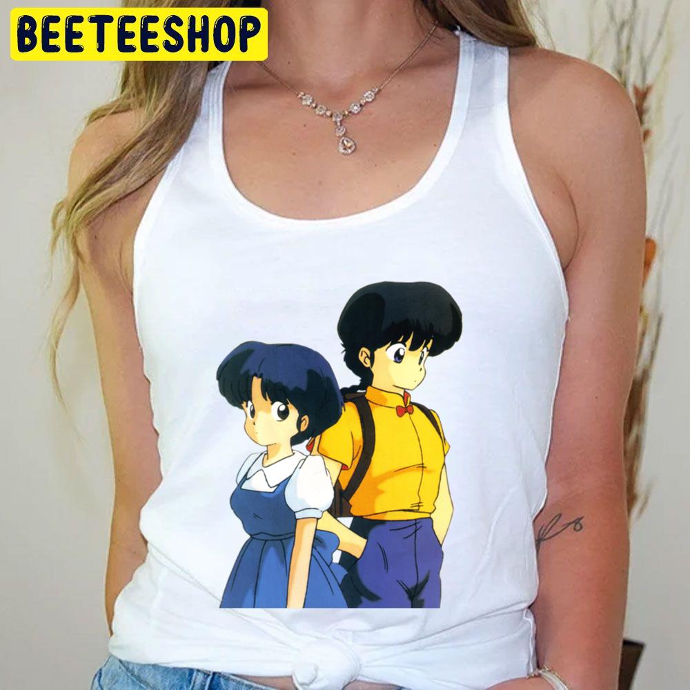 Saotome & Akane Tendo Ranma Trending Unisex T-Shirt Saotome & Akane Tendo Ranma Trending Unisex T-Shirt