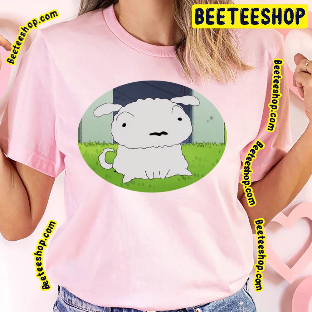 Shiro Sitting Crayon Shin Chan Trending Unisex T-Shirt Shiro Sitting Crayon Shin Chan Trending Unisex T-Shirt