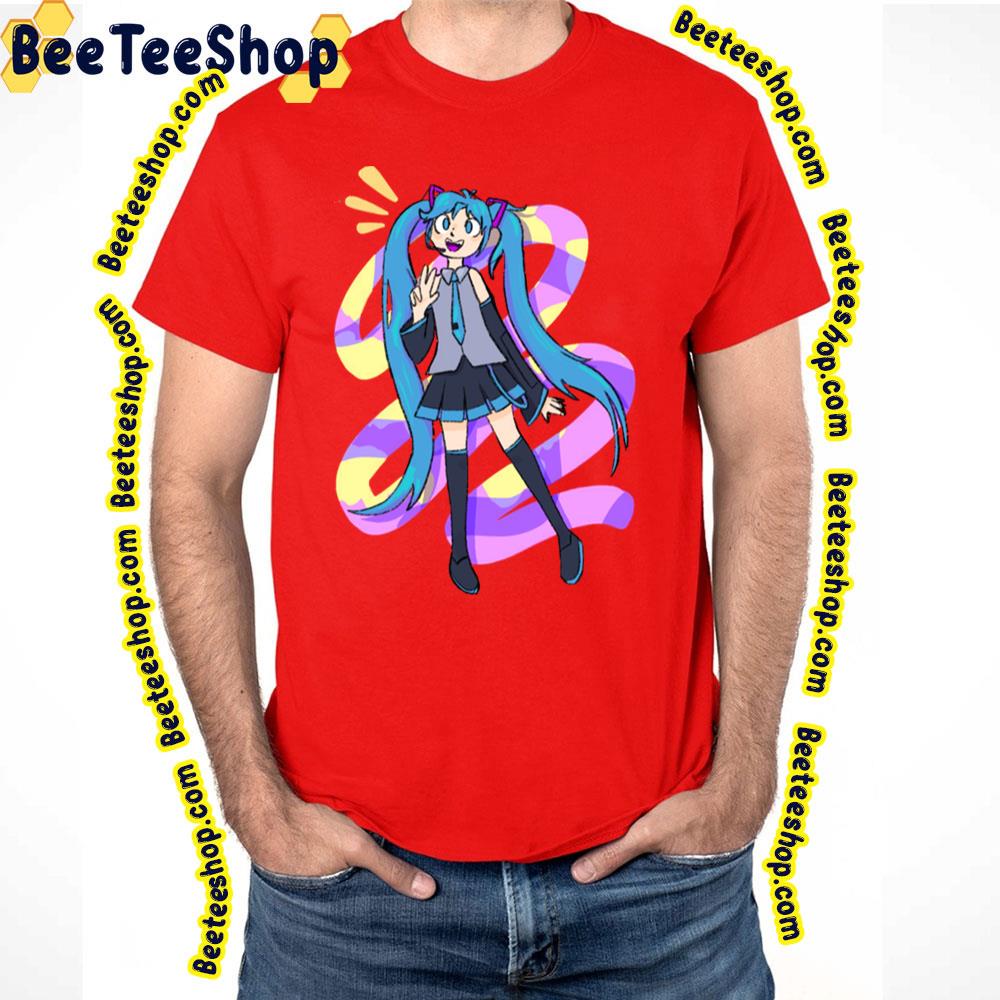 Sing Hatsune Miku Trending Unisex T-Shirt Sing Hatsune Miku Trending Unisex T-Shirt