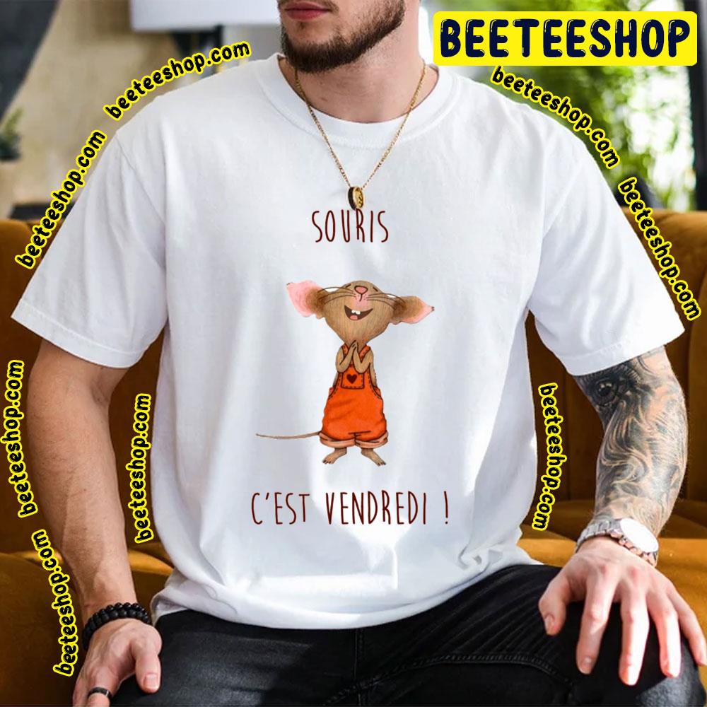 Souris C'est Vendredi If You Give A Mouse A Christmas Cookie Trending Unisex T-Shirt Souris C'est Vendredi If You Give A Mouse A Christmas Cookie Trending Unisex T-Shirt