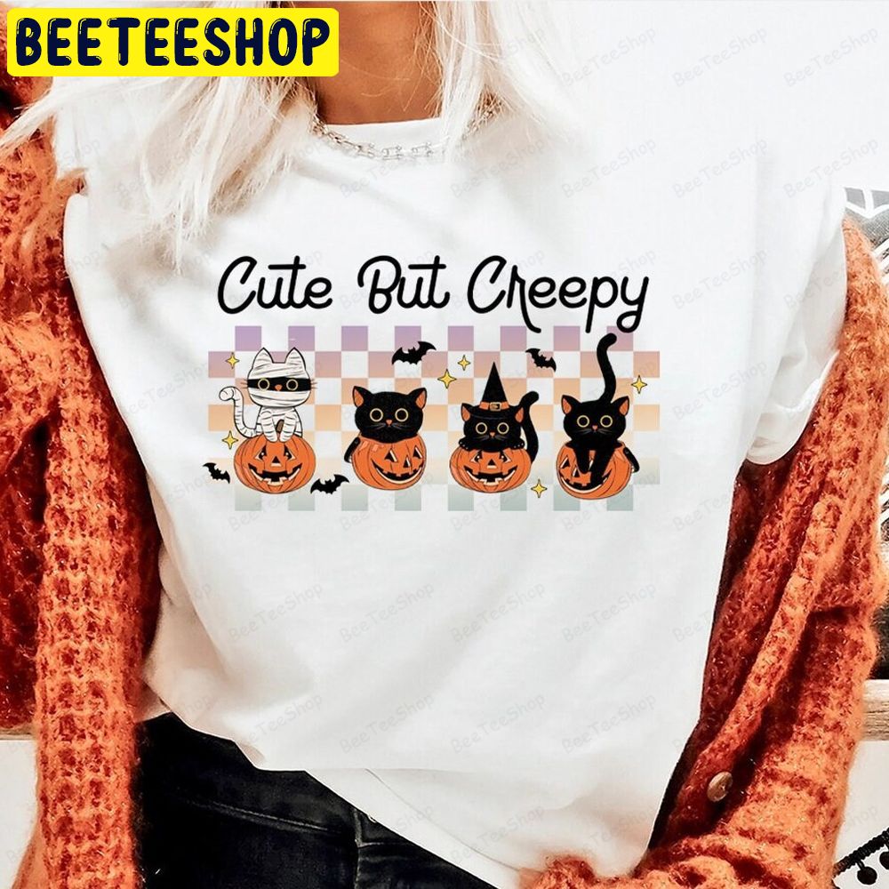 Spooky Black Cat Halloween Pumpkin Cat Trending Unisex T-Shirt Spooky Black Cat Halloween Pumpkin Cat Trending Unisex T-Shirt