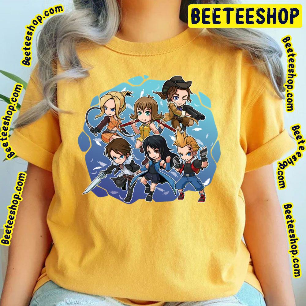 Squad Chibis Final Fantasy Xvi Trending Unisex T-Shirt Squad Chibis Final Fantasy Xvi Trending Unisex T-Shirt