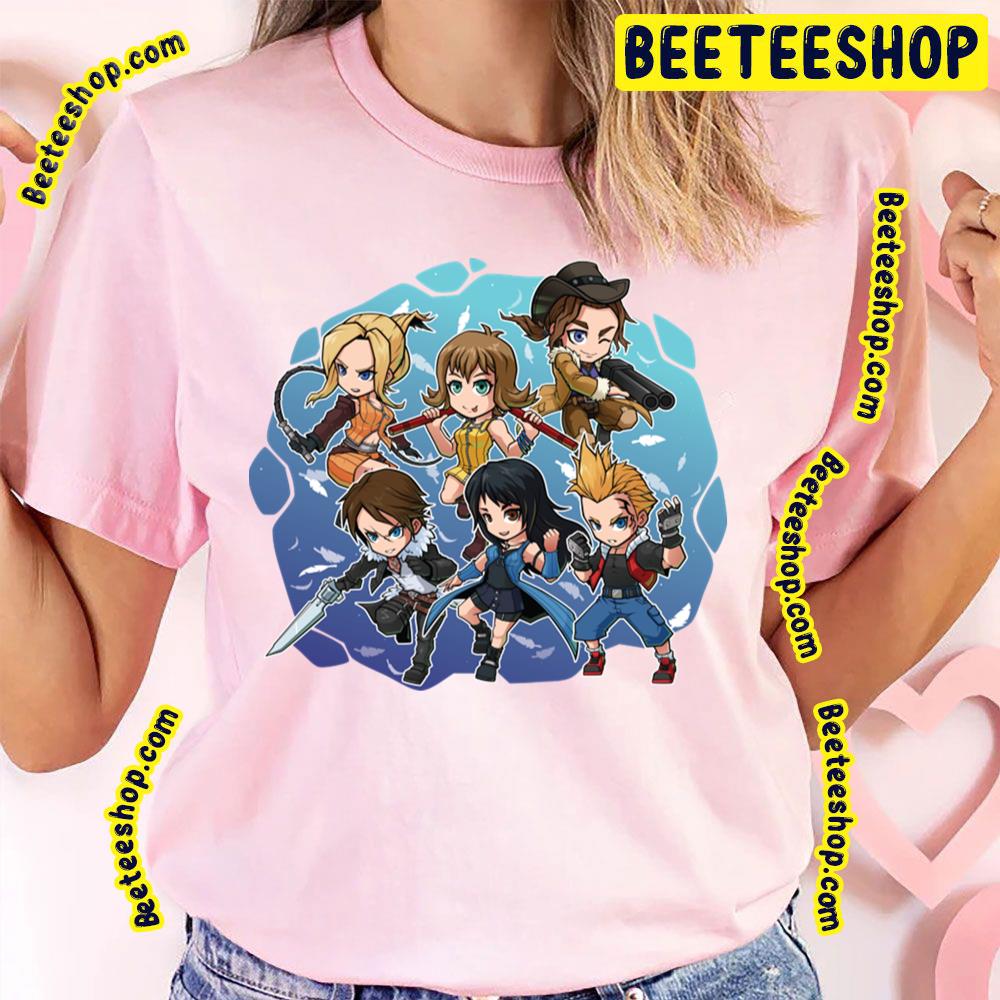 Squad Chibis Final Fantasy Xvi Trending Unisex T-Shirt Squad Chibis Final Fantasy Xvi Trending Unisex T-Shirt