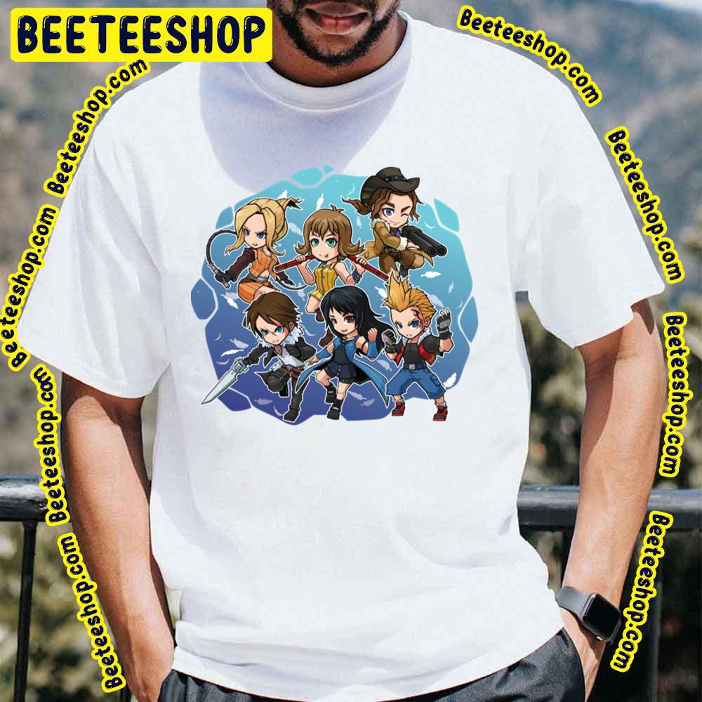 Squad Chibis Final Fantasy Xvi Trending Unisex T-Shirt Squad Chibis Final Fantasy Xvi Trending Unisex T-Shirt