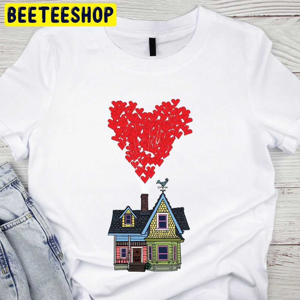 Up House Balloons Up Movie Inspired Trending Unisex T-Shirt Up House Balloons Up Movie Inspired Trending Unisex T-Shirt