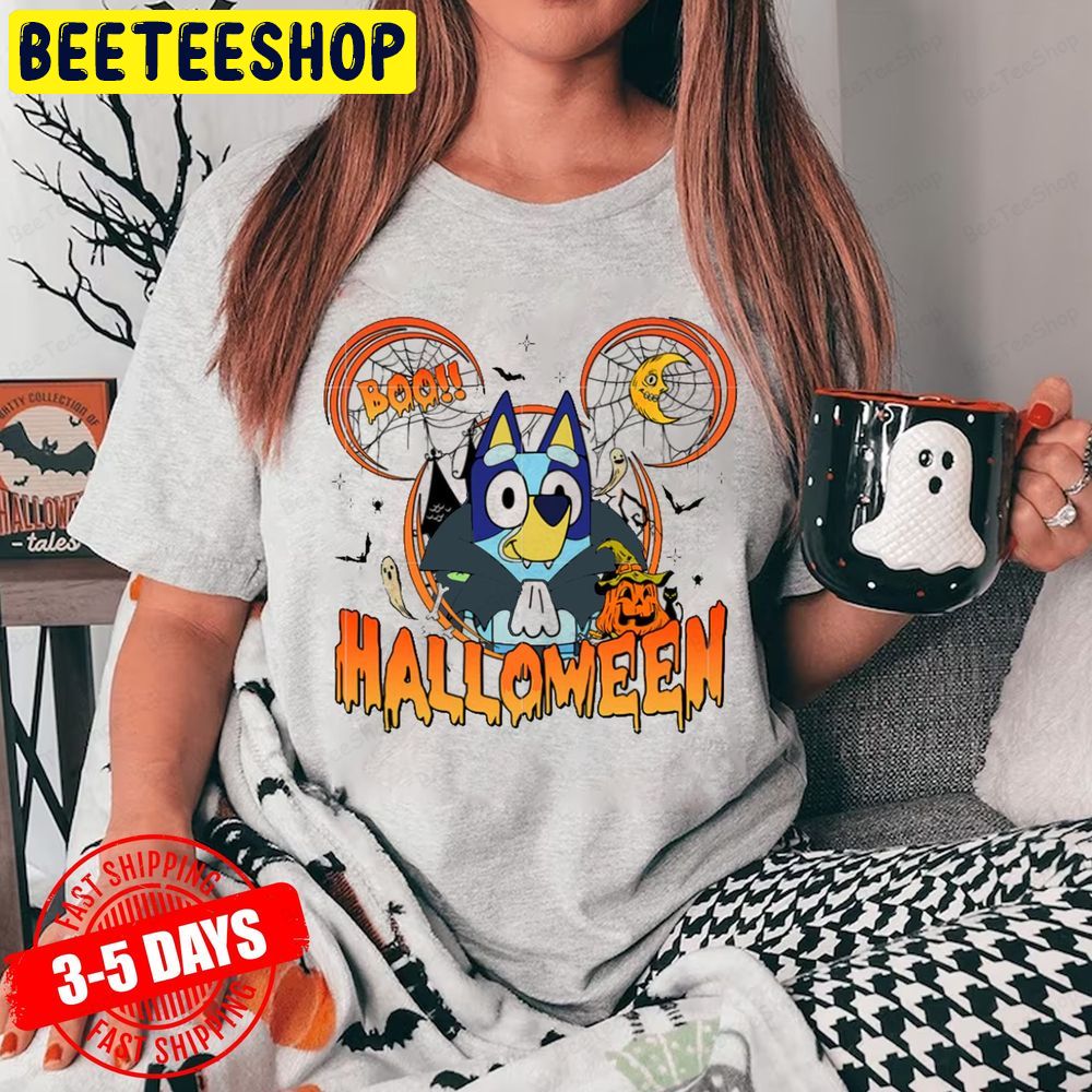 Vintage Bluey Halloween Trending Unisex T-Shirt Vintage Bluey Halloween Trending Unisex T-Shirt