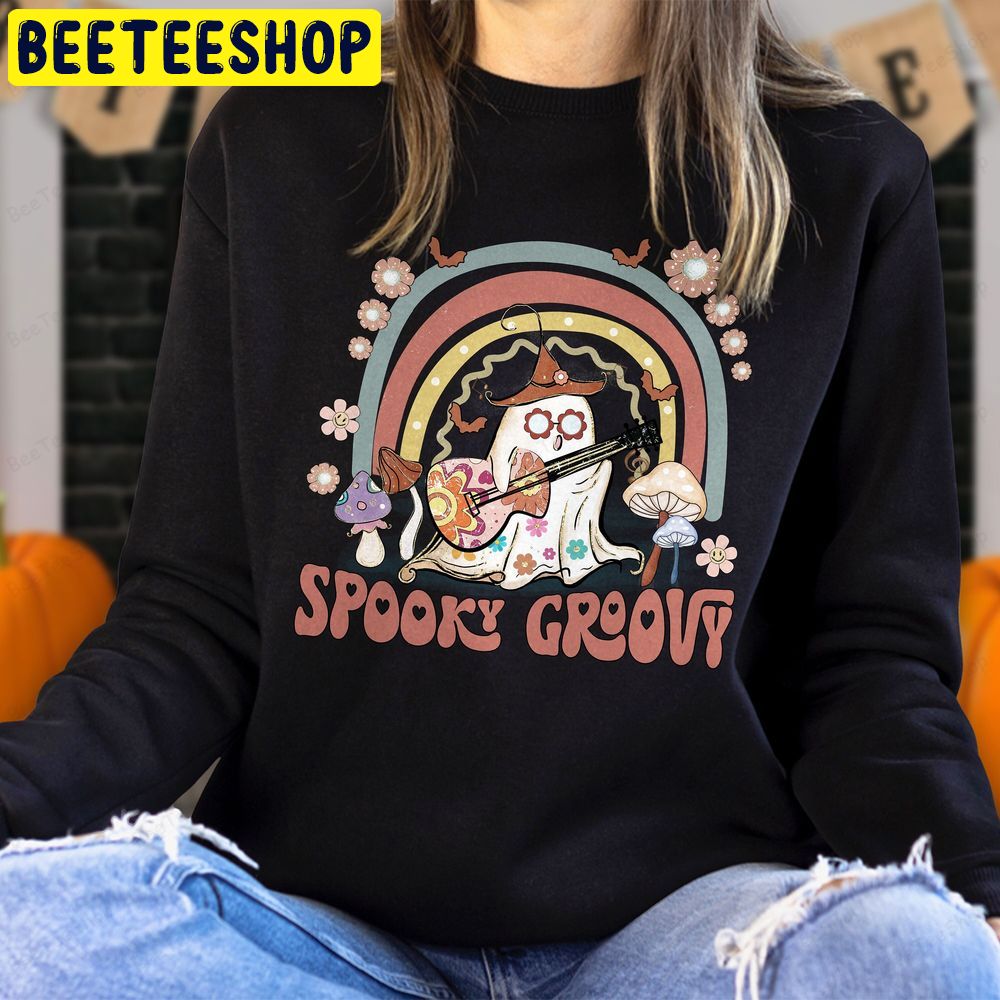 Vintage Halloween Spooky Season Trending Unisex Sweatshirt Vintage Halloween Spooky Season Trending Unisex Sweatshirt