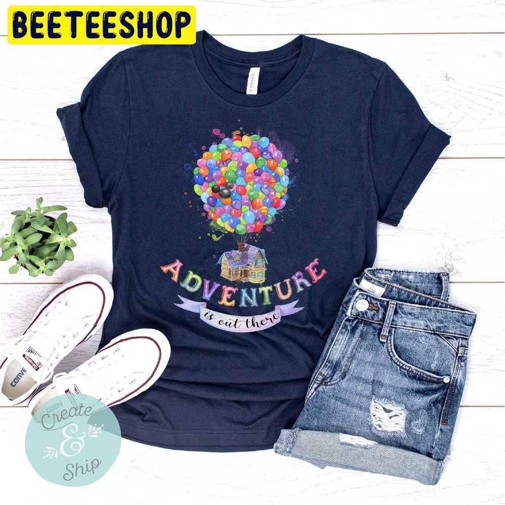 Watercolor Adventure Is Out There Trending Unisex T-Shirt Watercolor Adventure Is Out There Trending Unisex T-Shirt