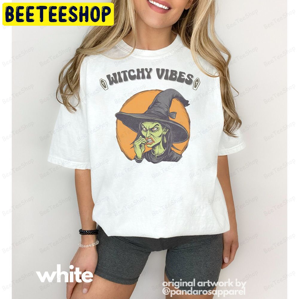 Witch Vibes Vintage Halloween Season Trending Unisex T-Shirt Witch Vibes Vintage Halloween Season Trending Unisex T-Shirt