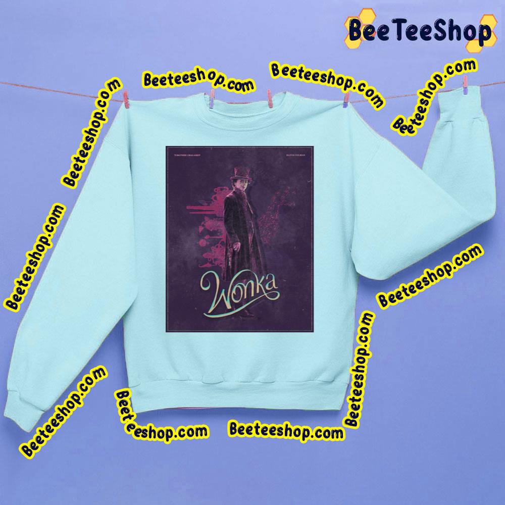 Wonka 2023 Timothee Chalamet Trending Unisex Sweatshirt Wonka 2023 Timothee Chalamet Trending Unisex Sweatshirt