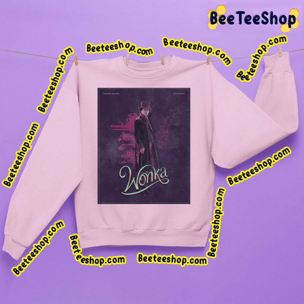 Wonka 2023 Timothee Chalamet Trending Unisex Sweatshirt Wonka 2023 Timothee Chalamet Trending Unisex Sweatshirt