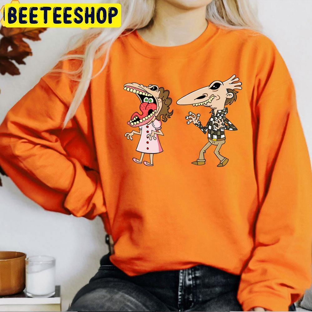 Adam And Barbara The Addams Family Happy Halloween Beeteeshop Trending Unisex T-Shirt Adam And Barbara The Addams Family Happy Halloween Beeteeshop Trending Unisex T-Shirt