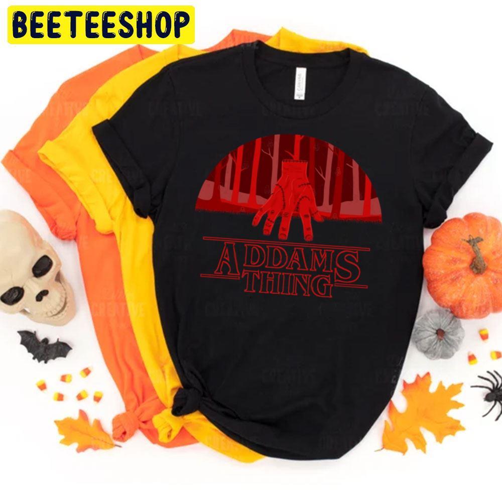 Addams Thin Stranger Things Halloween Beeteeshop Trending Unisex T-Shirt Addams Thin Stranger Things Halloween Beeteeshop Trending Unisex T-Shirt