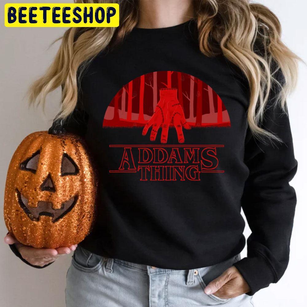 Addams Thin Stranger Things Halloween Beeteeshop Trending Unisex T-Shirt Addams Thin Stranger Things Halloween Beeteeshop Trending Unisex T-Shirt