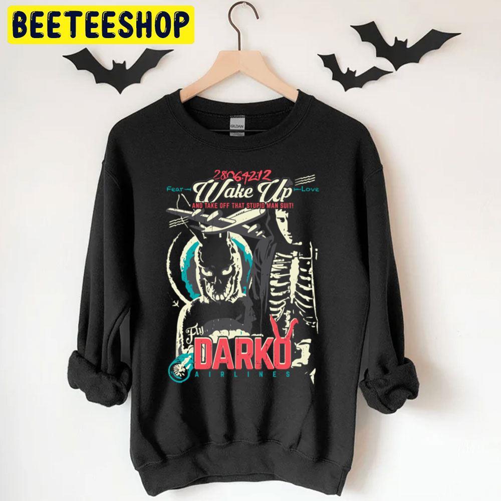 Airlines Donnie Darko Happy Halloween Beeteeshop Trending Unisex T-Shirt Airlines Donnie Darko Happy Halloween Beeteeshop Trending Unisex T-Shirt