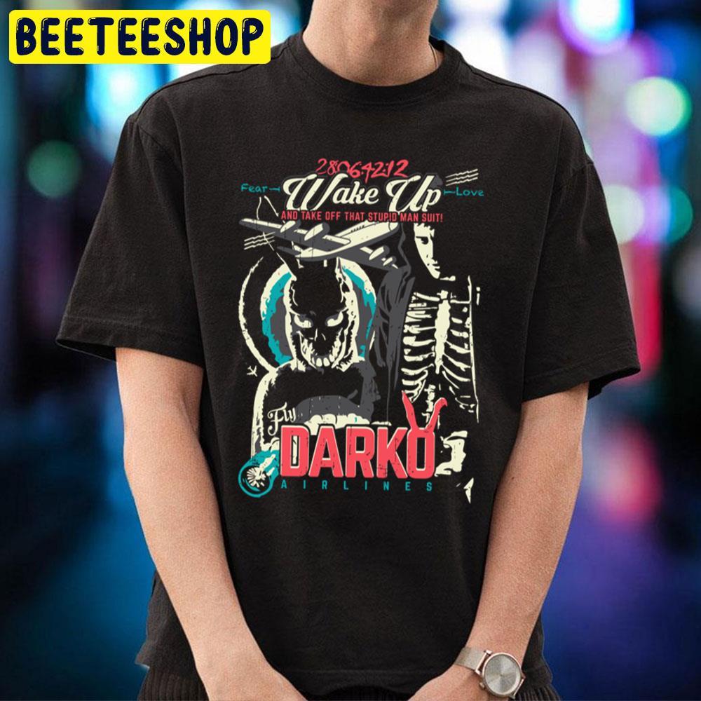 Airlines Donnie Darko Happy Halloween Beeteeshop Trending Unisex T-Shirt Airlines Donnie Darko Happy Halloween Beeteeshop Trending Unisex T-Shirt