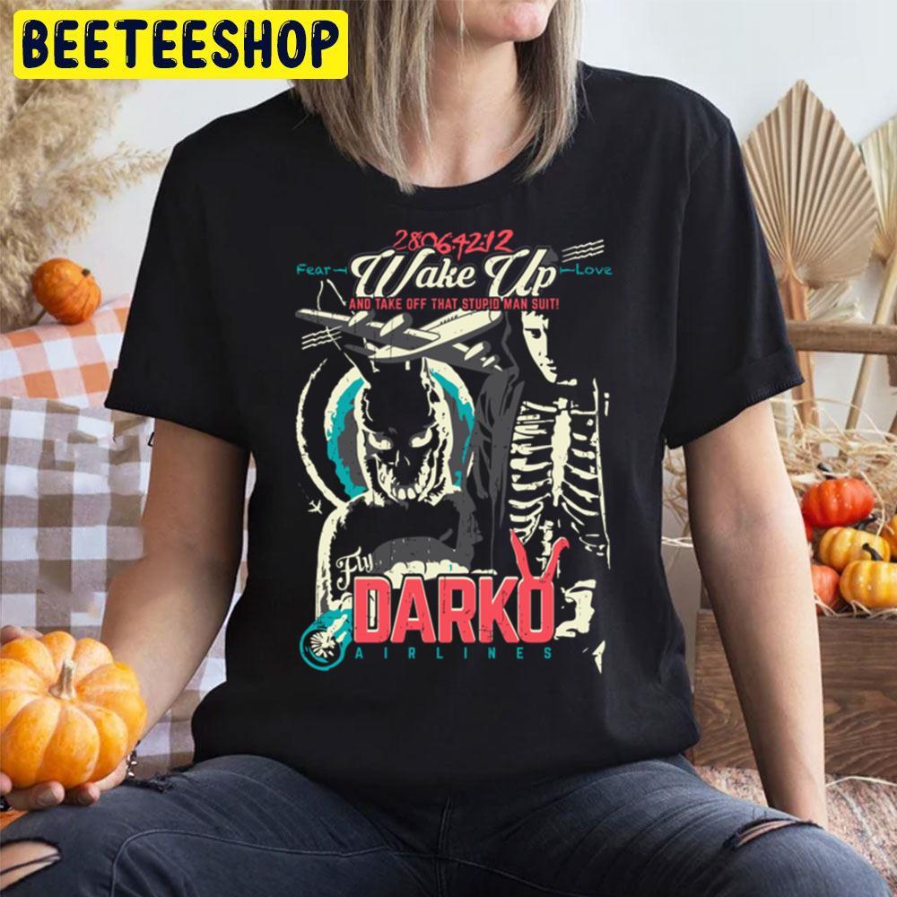 Airlines Donnie Darko Happy Halloween Beeteeshop Trending Unisex T-Shirt Airlines Donnie Darko Happy Halloween Beeteeshop Trending Unisex T-Shirt