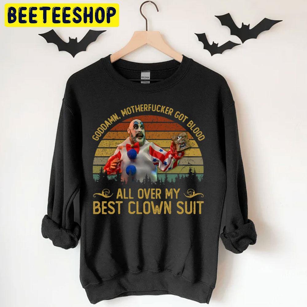 All Over My Best Clown Suit House Of 1000 Corpses Happy Halloween Beeteeshop Trending Unisex T-Shirt All Over My Best Clown Suit House Of 1000 Corpses Happy Halloween Beeteeshop Trending Unisex T-Shirt