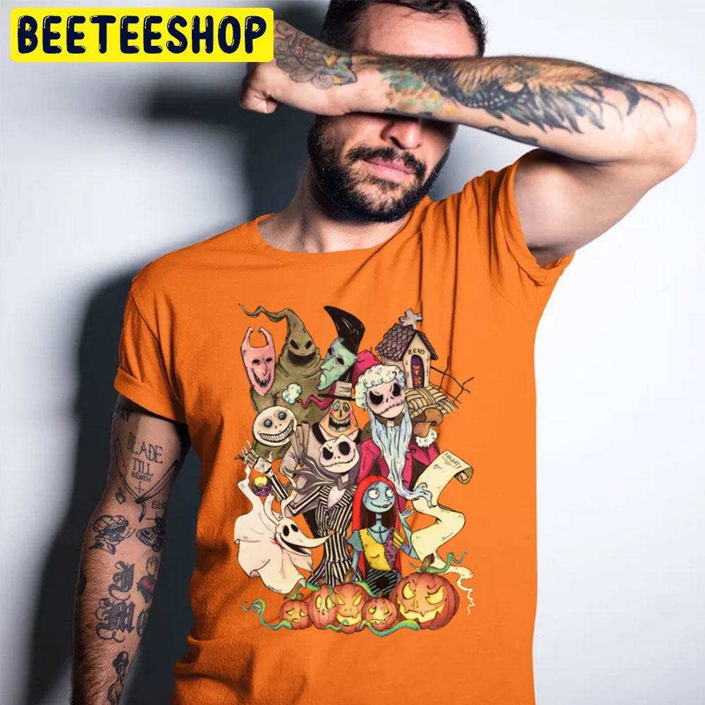 All Team The Nightmare Before Christmas Happy Halloween Beeteeshop Trending Unisex T-Shirt All Team The Nightmare Before Christmas Happy Halloween Beeteeshop Trending Unisex T-Shirt