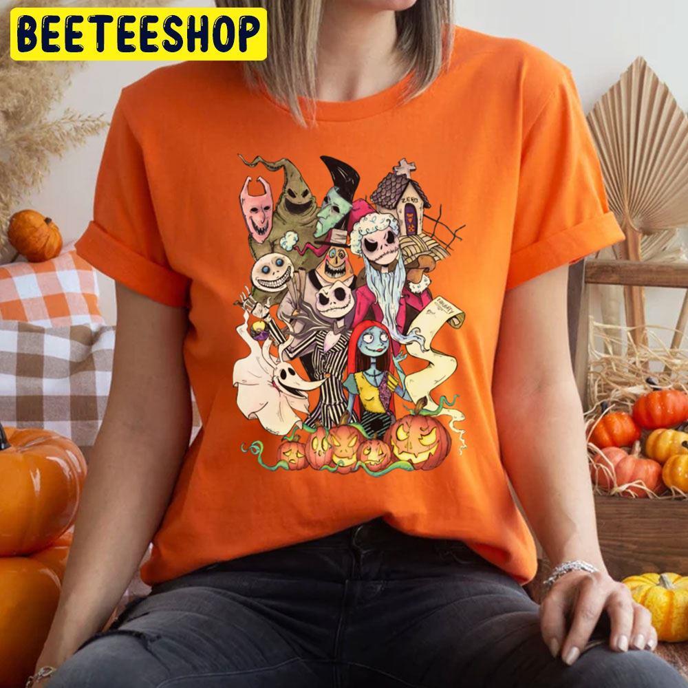 All Team The Nightmare Before Christmas Happy Halloween Beeteeshop Trending Unisex T-Shirt All Team The Nightmare Before Christmas Happy Halloween Beeteeshop Trending Unisex T-Shirt