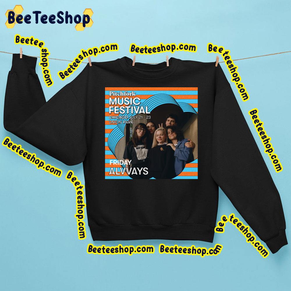 Alvvays Music Festival July 2023 Chicago Trending Unisex Sweatshirt Alvvays Music Festival July 2023 Chicago Trending Unisex Sweatshirt