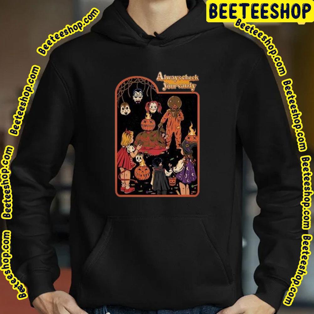 Always Check Trick 'R Treat Beeteeshop Trending Unisex T-Shirt Always Check Trick 'R Treat Beeteeshop Trending Unisex T-Shirt