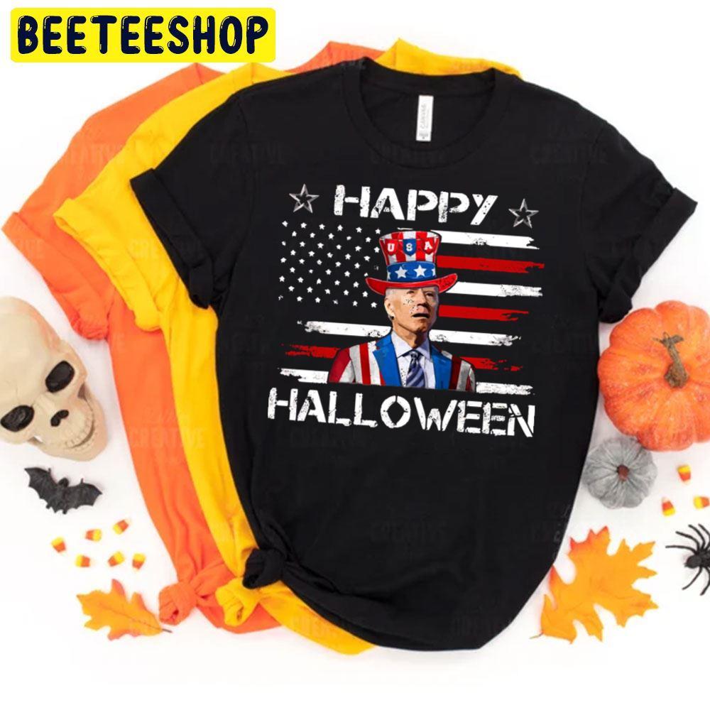 American Flag 4th Of July Funny Joe Biden Happy Halloween Confused 4th Of July Beeteeshop Trending Unisex T-Shirt American Flag 4th Of July Funny Joe Biden Happy Halloween Confused 4th Of July Beeteeshop Trending Unisex T-Shirt