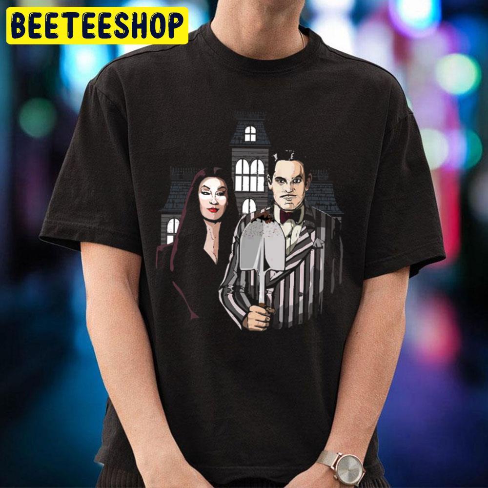 American Spooky The Addams Family Happy Halloween Beeteeshop Trending Unisex T-Shirt American Spooky The Addams Family Happy Halloween Beeteeshop Trending Unisex T-Shirt