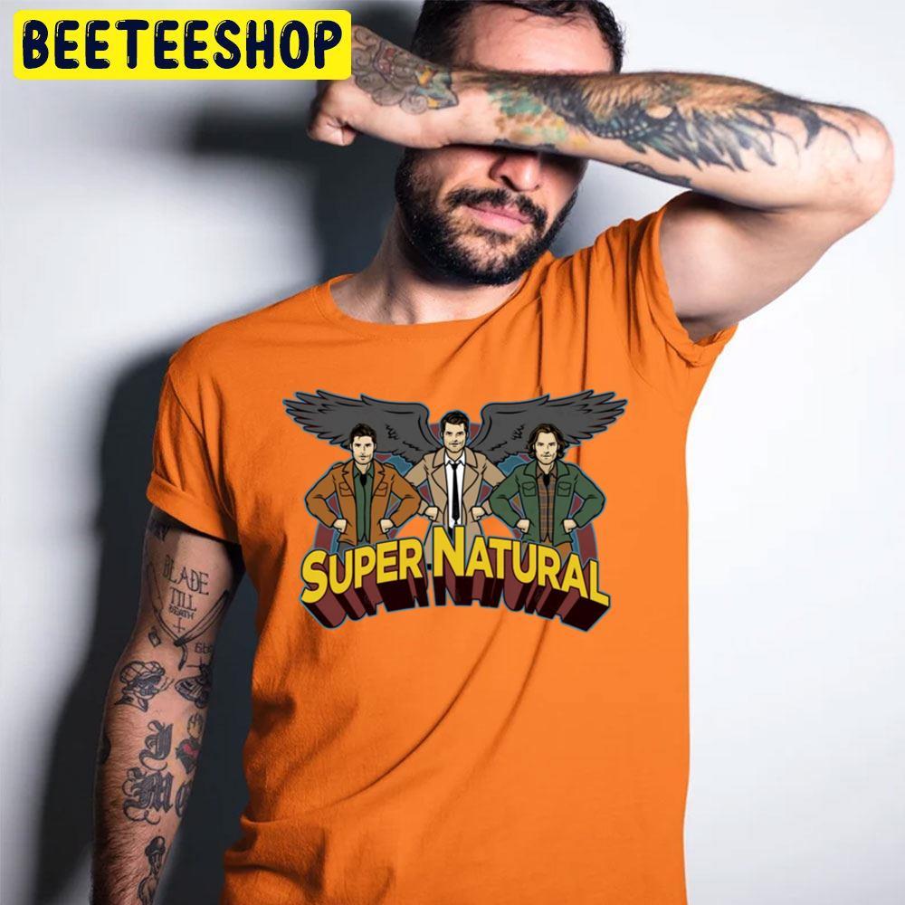 Angle Friends Supernatural Happy Halloween Beeteeshop Trending Unisex T-Shirt Angle Friends Supernatural Happy Halloween Beeteeshop Trending Unisex T-Shirt