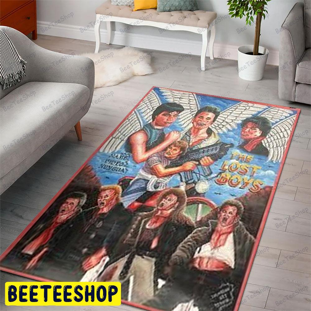 Angle The Lost Boys Halloween Beeteeshop Rug Rectangle Angle The Lost Boys Halloween Beeteeshop Rug Rectangle