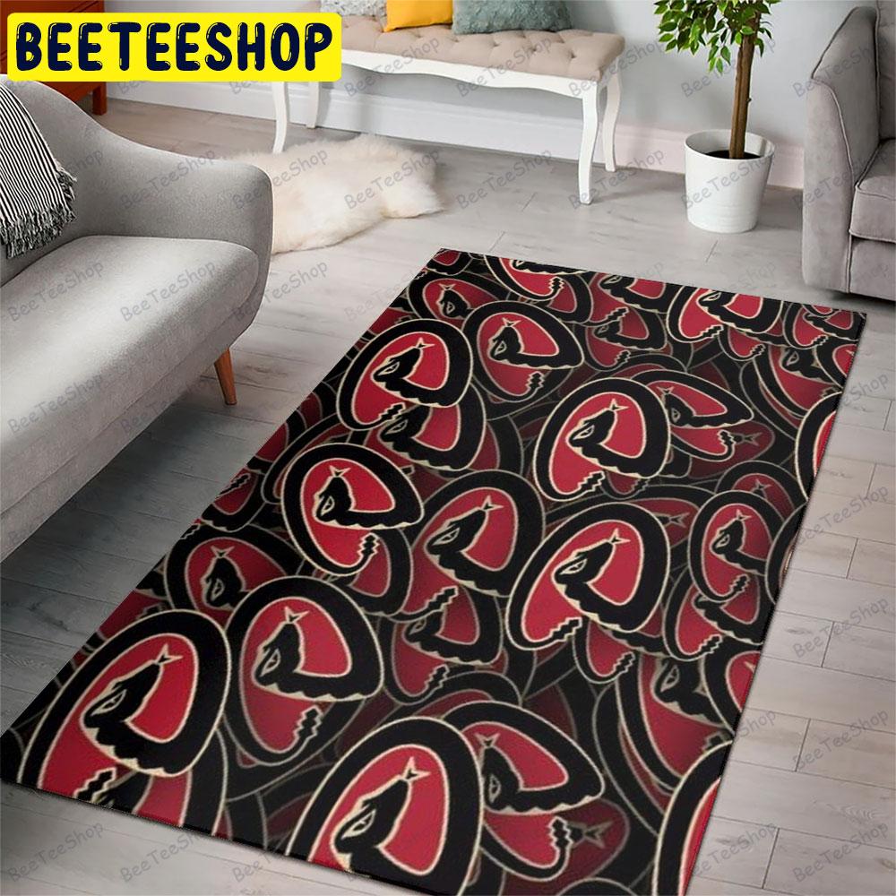 Arizona Diamondbacks 24 American Sports Teams Beeteeshop Rug Rectangle Arizona Diamondbacks 24 American Sports Teams Beeteeshop Rug Rectangle