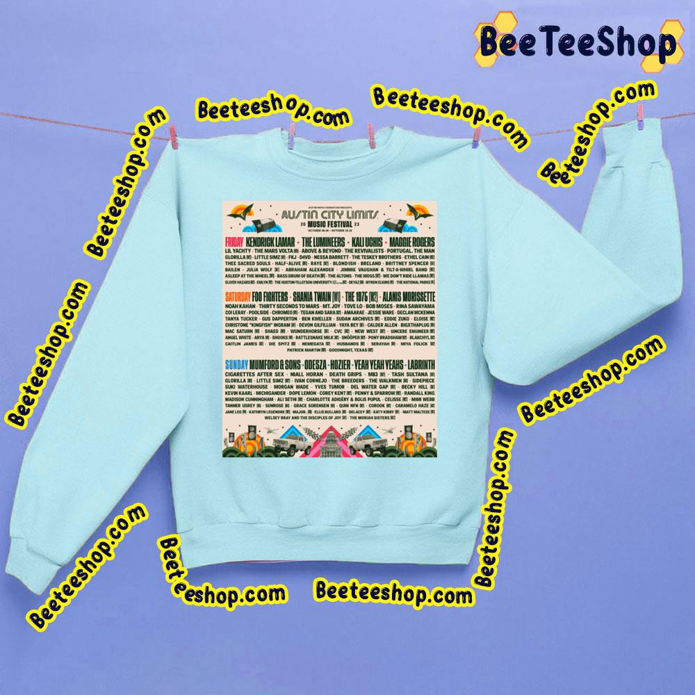 Austin City Limits 2023 Trending Unisex Sweatshirt Austin City Limits 2023 Trending Unisex Sweatshirt
