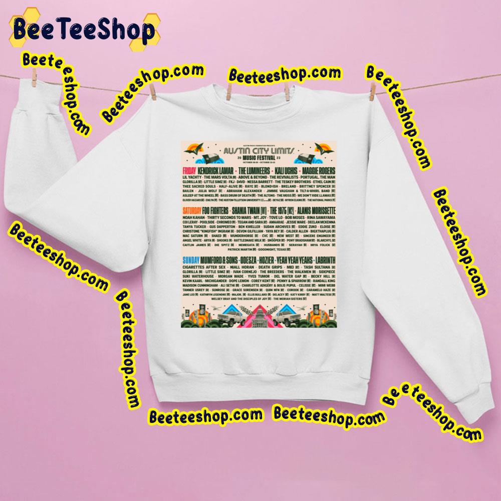 Austin City Limits 2023 Trending Unisex Sweatshirt Austin City Limits 2023 Trending Unisex Sweatshirt