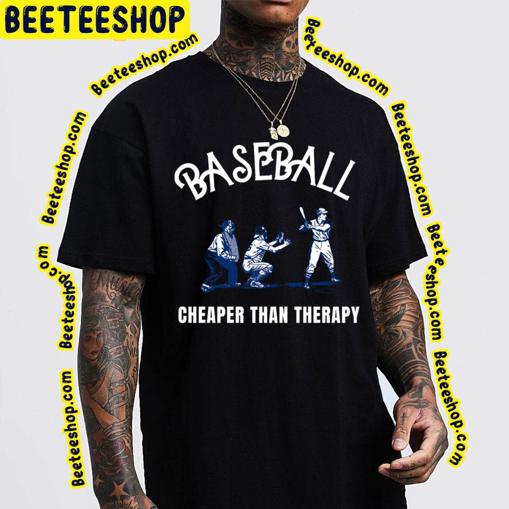 Baseball Therapy Game Trending Unisex T-Shirt Baseball Therapy Game Trending Unisex T-Shirt