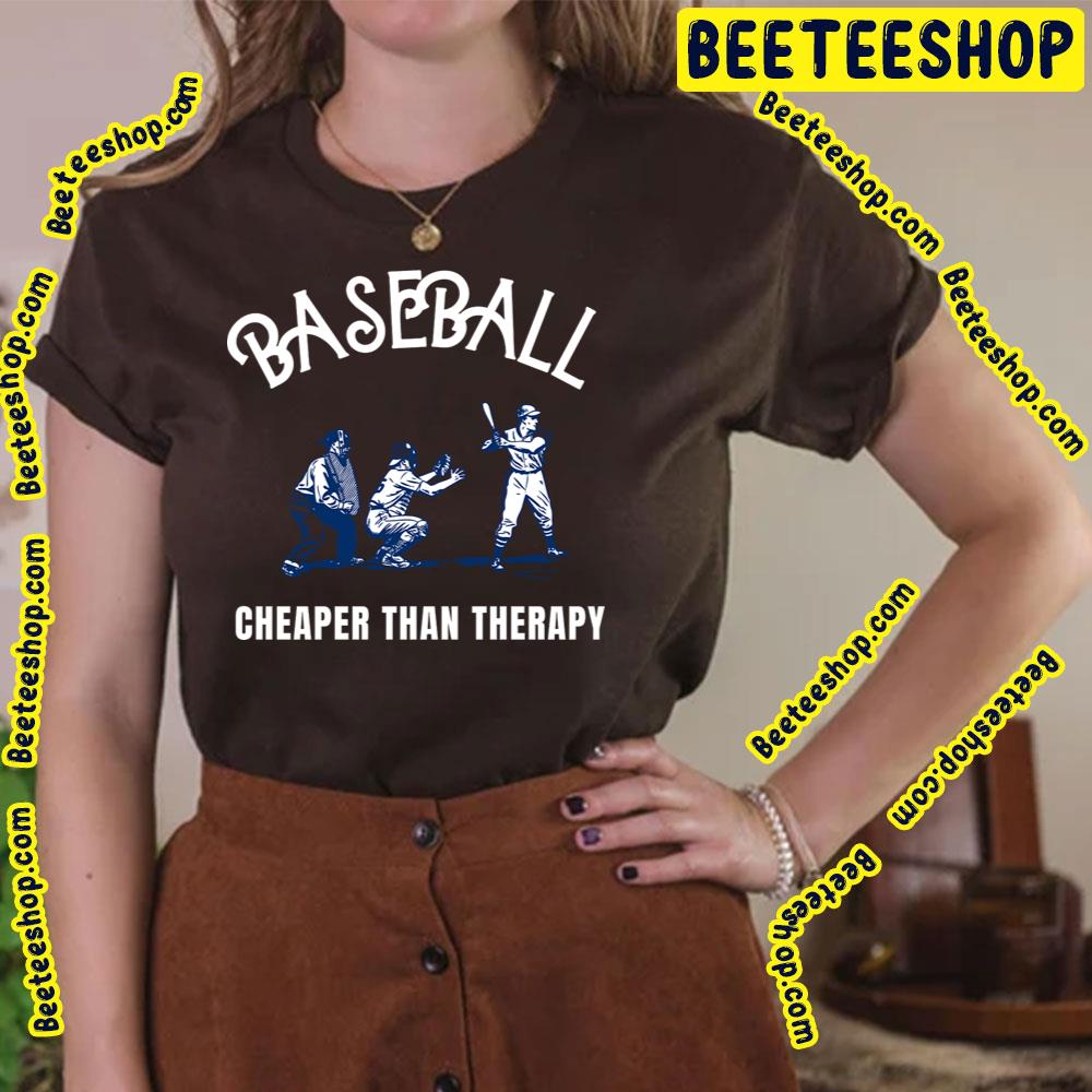 Baseball Therapy Game Trending Unisex T-Shirt Baseball Therapy Game Trending Unisex T-Shirt
