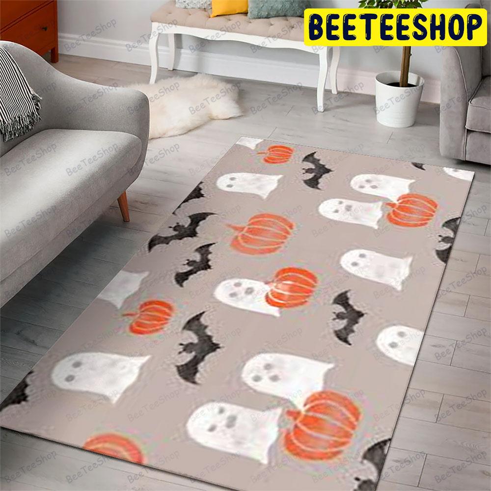 Bats Ghosts Pumpkins Halloween Pattern 157 Beeteeshop Rug Rectangle Bats Ghosts Pumpkins Halloween Pattern 157 Beeteeshop Rug Rectangle