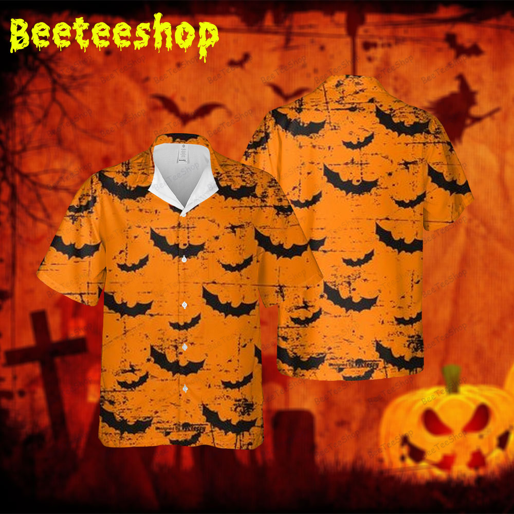 Bats Halloween 045 Spread Collar Hawaii Shirt Bats Halloween 045 Spread Collar Hawaii Shirt