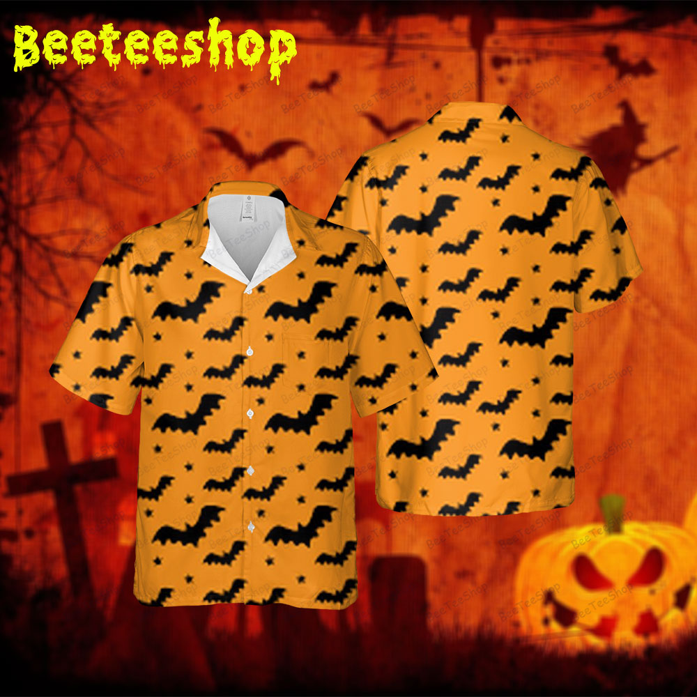 Bats Halloween 056 Spread Collar Hawaii Shirt Bats Halloween 056 Spread Collar Hawaii Shirt
